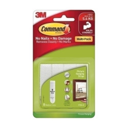 Command Picture Hanger Medium 17204-8PK x 2