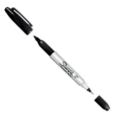 Sharpie Twin Tip Permanent Marker CD DVD ultra fine point