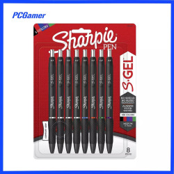 Sharpie S·Gel Retractable Gel Pen 0.7mm Medium Black Blue Red Green Purple