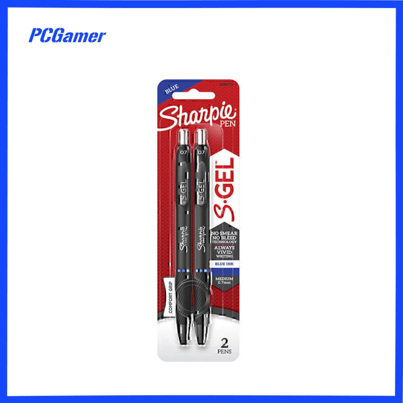 Sharpie S·Gel Retractable Gel Pen Comfort Grip 0.7mm Medium Blue Sharpie S·Gel Retractable Gel Pen Comfort Grip 0.7mm Medium Blue