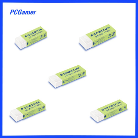 Staedtler Eraser School Plastic Large 65mm x 5