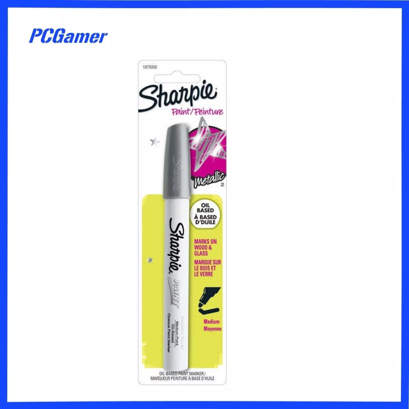 SHARPIE Paint Medium Silver Carded SHARPIE Paint Medium Silver Carded
