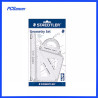 Staedtler Geometry Set of 4 Transparent or technical drawing