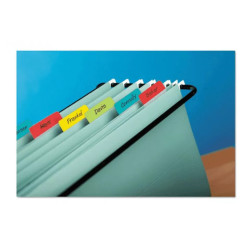 Post-It Hanging Folder Tabs Primary Colours 50 x 35mm