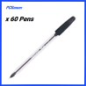 Papermate Inkjoy 50ST Ballpoint Pen Capped Medium 1.0mm Black Box 60