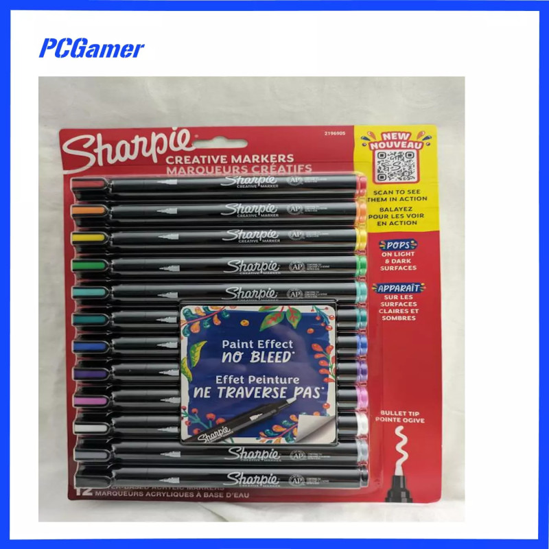 Sharpie Creative Marker Bullet Ast Pk12 Assorted
